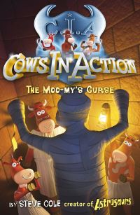 Book Cover for The Moo-My's Curse by Stephen Cole, Woody Fox