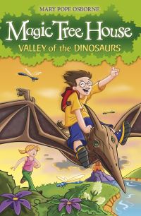 Book Cover for Valley of the Dinosaurs by Mary Pope Osborne, Philippe Masson