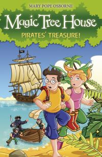 Book Cover for Pirates' Treasure! by Mary Pope Osborne, Philippe Masson