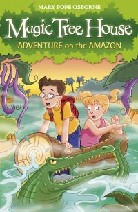 Book Cover for Adventure on the Amazon by Mary Pope Osborne, Philippe Masson
