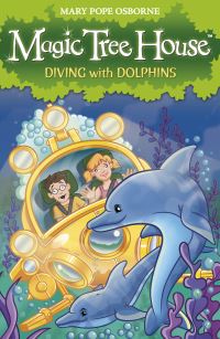 Book Cover for Diving With Dolphins! by Mary Pope Osborne, Philippe Masson