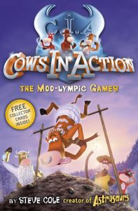 Book Cover for The Moo-Lympic Games by Stephen Cole, Woody Fox