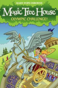 Book Cover for Olympic Challenge! by Mary Pope Osborne, Philippe Masson