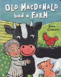 Book Cover for Old MacDonald Had a Farm by Jane Cabrera
