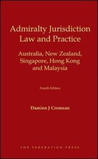 Book Cover for Admiralty Jurisdiction by Damien J Cremean