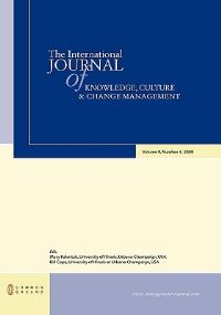 Book Cover for The International Journal of Knowledge, Culture and Change Management by Mary Kalantzis, Bill Cope