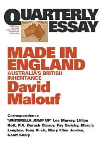 Book Cover for Made in England by David Malouf