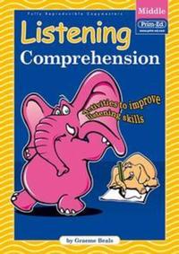 Book Cover for Listening Comprehension Middle by PrimEd Publishing