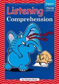 Book Cover for Listening Comprehension Upper by PrimEd Publishing