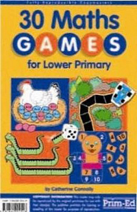Book Cover for 30 Maths Games by David Thomas