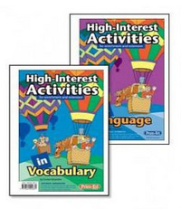 Book Cover for High-Interest Activities in Language by Gunter Schymkiw