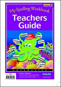 Book Cover for My Spelling Workbook by PrimEd Publishing