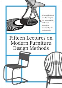 Book Cover for Fifteen Lectures on Modern Furniture Design Methods by Fang Hai, Anshun