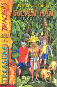 Book Cover for On the Trail of the Golden Map by Lisa Thompson