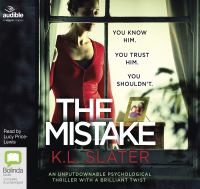 Book Cover for The Mistake by K L Slater