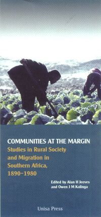 Book Cover for Communities at the Margin by JA Jeeves, JM Kaling
