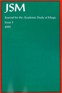Book Cover for Journal for the Academic Study of Magic: Issue 3 by David Evans