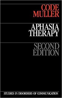 Book Cover for Aphasia Therapy by Chris Code