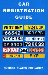 Book Cover for Car Registration Guide by Peter Robson