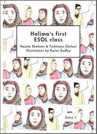 Book Cover for Halima's First ESOL Class by Nazma Shaheen, Tinhinane Cheloul, Learning Unlimited
