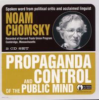 Book Cover for Propaganda and Control of the Public Mind by Noam Chomsky
