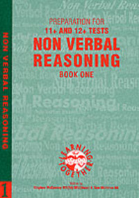 Book Cover for Preparation for 11+ and 12+ Tests. Book 1. Non Verbal Reasoning by 