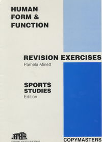 Book Cover for Human Form and Function by PM Minett