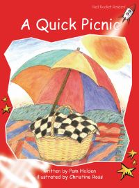 Book Cover for Red Rocket Readers by Pam Holden