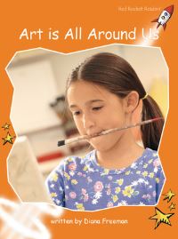 Book Cover for Art Is All Around Us by Pam Holden