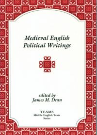 Book Cover for Medieval English Political Writings by James M Dean