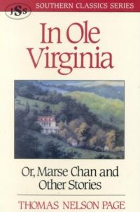 Book Cover for In Ole Virginia, or, Marse Chan and Other Stories by Thomas Nelson Page