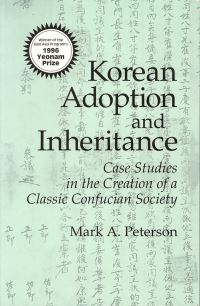 Book Cover for Korean Adoption and Inheritance by Mark Peterson