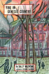 Book Cover for Fire in Genesee Country by Sally Valentine
