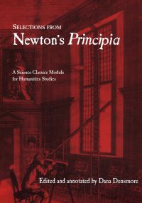 Book Cover for Selections from Newton's Principia by Isaac Newton