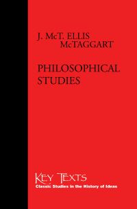 Book Cover for Philosophical Studies by John McTaggart Ellis McTaggart, S V Keeling