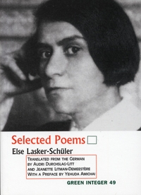 Book Cover for Selected Poems by Else LaskerSchuler