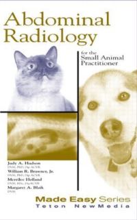 Book Cover for Abdominal Radiology for the Small Animal Practitioner by Judith A Hudson