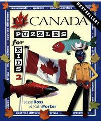 Book Cover for O Canada Puzzles for Kids Book 2 by The Puzzling Sports Institute