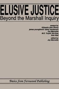 Book Cover for Elusive Justice by Joy Mannette