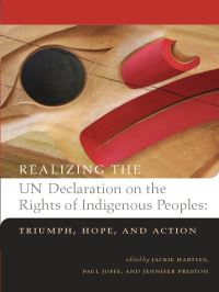 Book Cover for Realizing the UN Declaration on the Rights of Indigenous Peoples by Jackie Hartley, Paul Joffe, Jennifer Preston