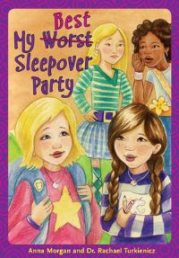 Book Cover for My Best (Worst) Sleepover Party by Anna Morgan, Rachel Turkienicz