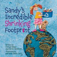 Book Cover for Sandy's Incredible Shrinking Footprint by Femida Handy, Carole Carpenter