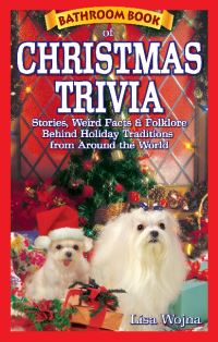 Book Cover for Bathroom Book of Christmas Trivia by Lisa Wojna