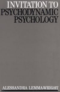 Book Cover for Invitation to Psychodynamic Psychology by Alessandra Lemma