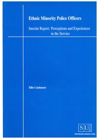 Book Cover for Ethnic Minority Police Officers (Interim Report) by Ellis Cashmore