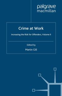 Book Cover for Increasing the Risk for Offenders by Martin Gill