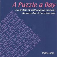 Book Cover for A Puzzle a Day by Vivien Lucas