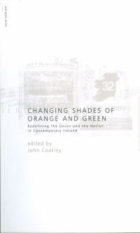Book Cover for Changing Shades of Orange and Green by John Coakley