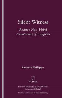 Book Cover for Silent Witness by Susanna Phillippo, University of Oxford