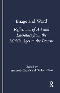 Book Cover for Image and Word by Antonella Braida, Giuliana Pieri